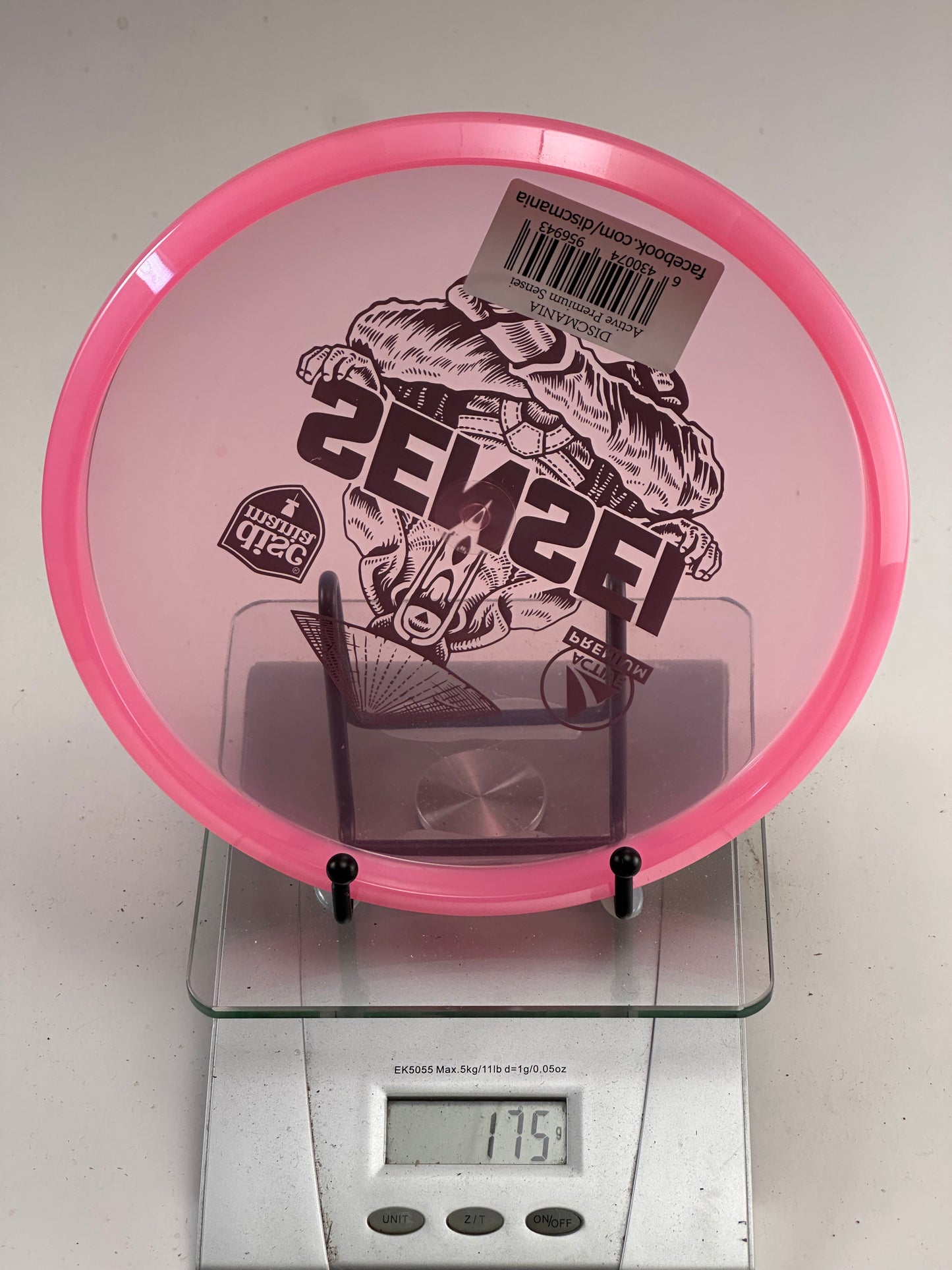 Discmania Sensei Active Premium Putter – Transparent Pink