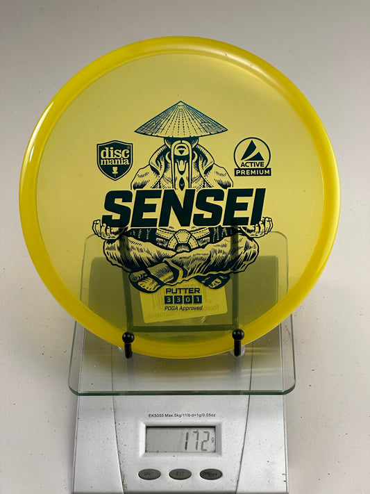 Discmania Sensei Putter – Active Premium – Yellow