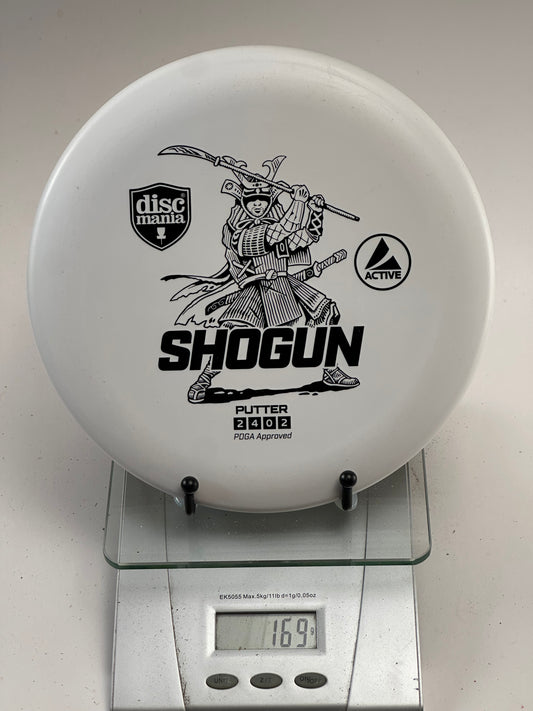 Discmania Active Shogun putter samurai stamp