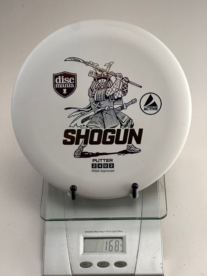 Discmania Active Shogun putter samurai stamp