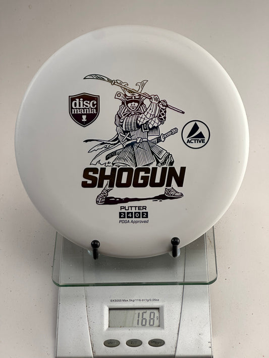 Discmania Active Shogun putter samurai stamp