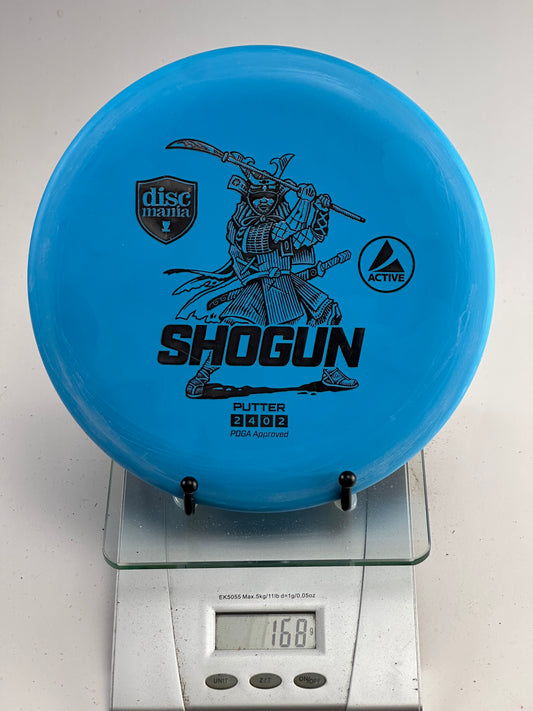 Discmania Active Shogun putter samurai stamp