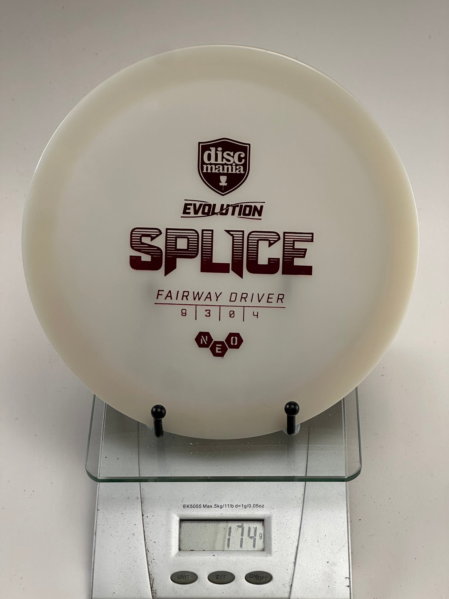 Discmania Neo Splice white Evolution fairway driver