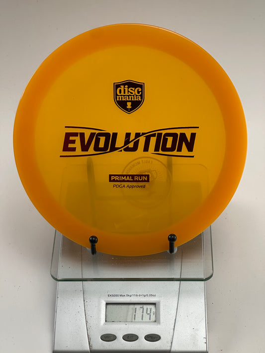 Discmania Neo (Primal Run) Splice yellow Evolution Primal Run fairway driver