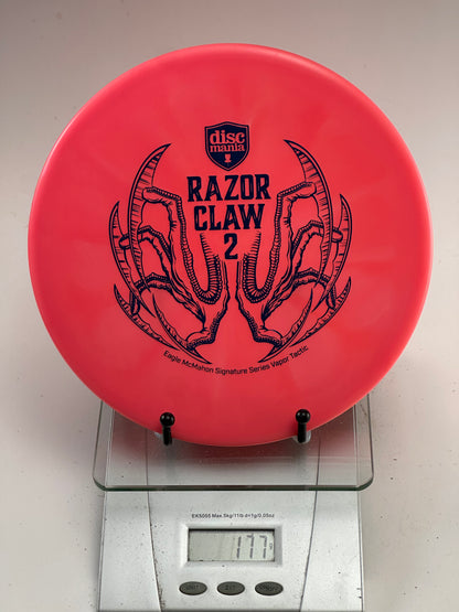Discmania Razor Claw 2 Tactic (Vapor) Eagle McMahon – Red 177g