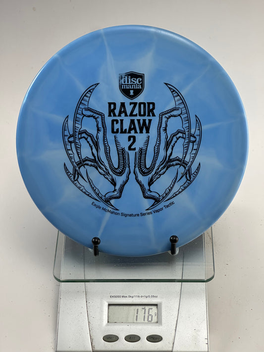 Discmania Vapor Tactic Razor Claw 2 blue Eagle McMahon approach disc