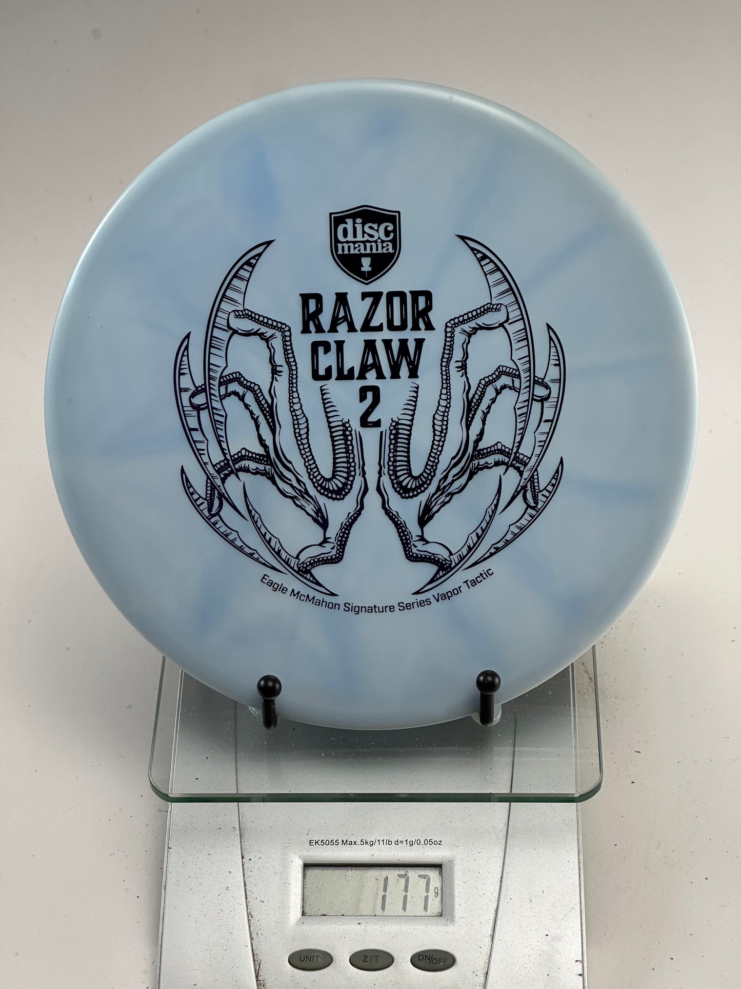 Discmania Razor Claw 2 Tactic Vapor Blue Eagle McMahon Signature