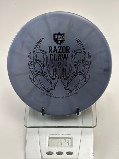 Discmania Vapor Tactic Razor Claw 2 gray Eagle McMahon approach disc