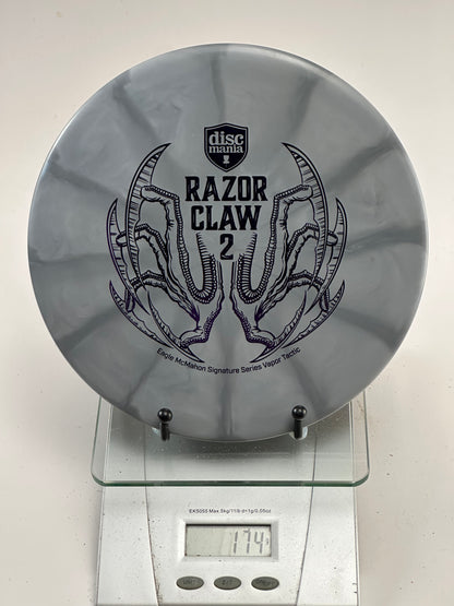 Discmania Vapor Tactic Razor Claw 2 gray Eagle McMahon approach disc