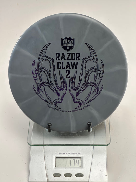Discmania Vapor Tactic Razor Claw 2 gray Eagle McMahon approach disc