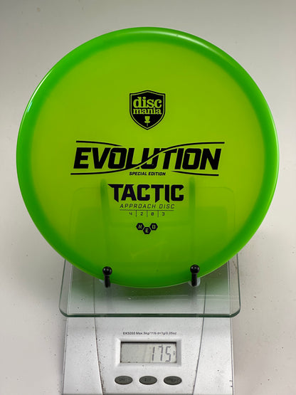 Discmania Neo Tactic Neo green Evolution approach disc