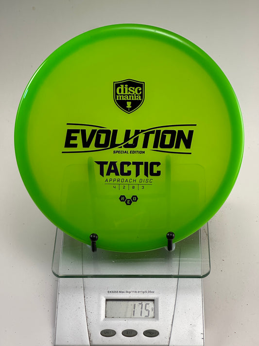 Discmania Neo Tactic Neo green Evolution approach disc