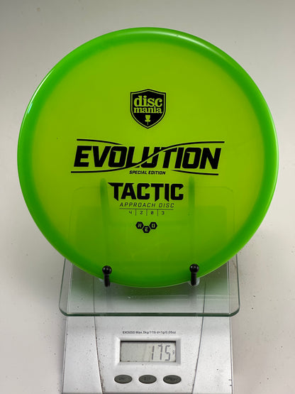 Discmania Neo Tactic Neo green Evolution approach disc