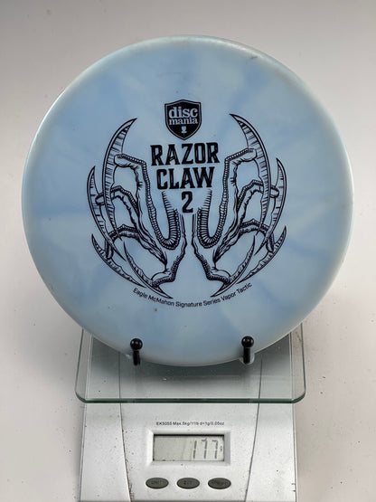 Discmania Vapor Tactic Razor Claw 2 blue Eagle McMahon approach disc