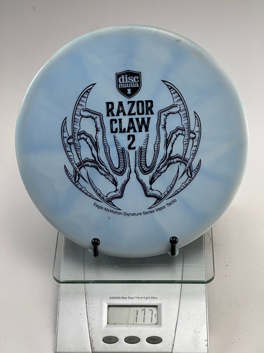 Discmania Vapor Tactic Razor Claw 2 blue Eagle McMahon approach disc