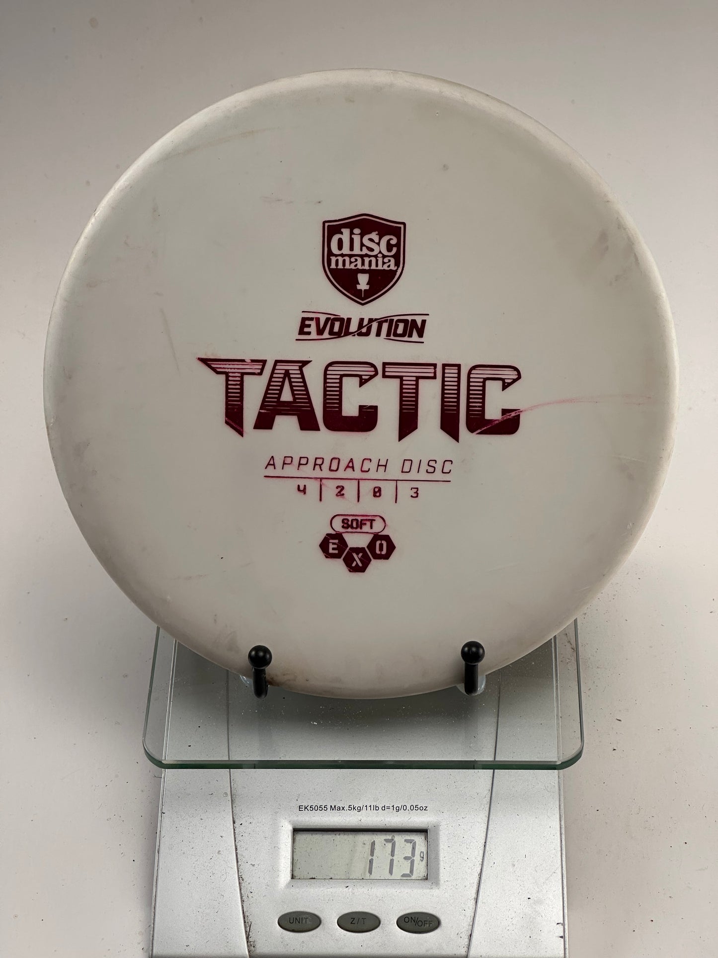 Discmania Exo Soft Tactic Exo Soft white Evolution approach disc