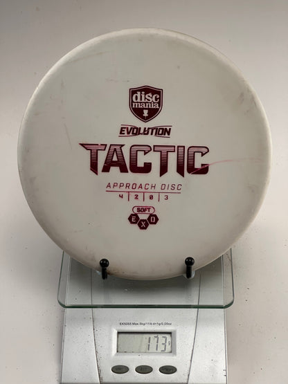 Discmania Exo Soft Tactic Exo Soft white Evolution approach disc