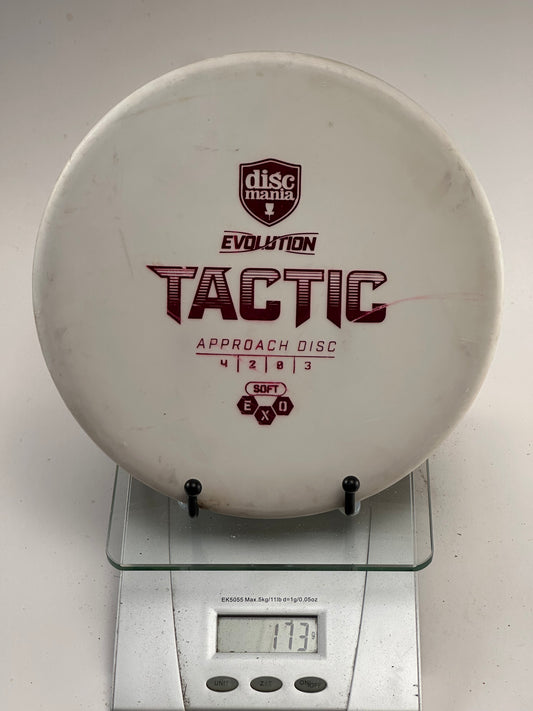 Discmania Exo Soft Tactic Exo Soft white Evolution approach disc