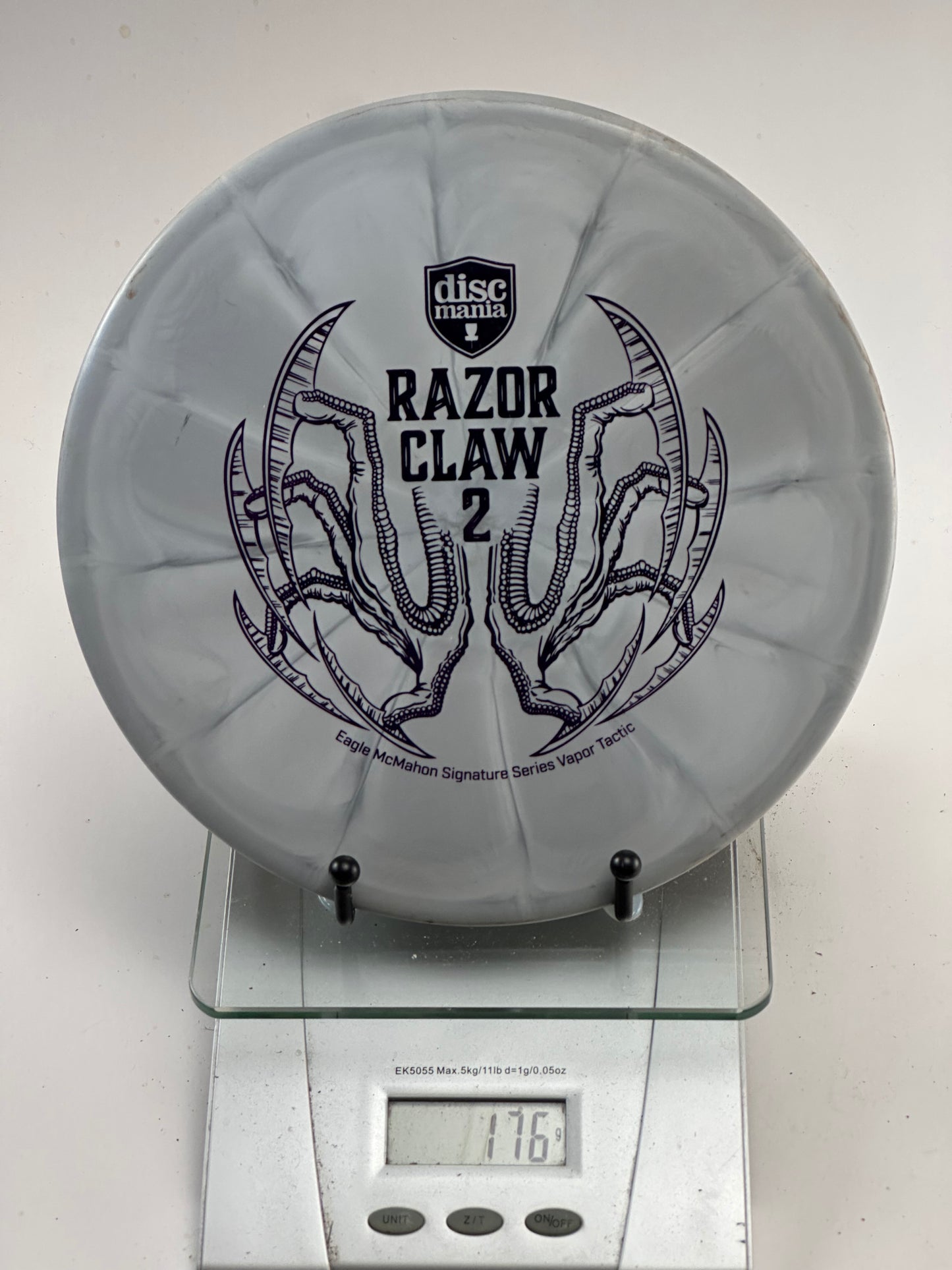 Discmania Vapor Tactic Razor Claw 2 gray Eagle McMahon approach disc
