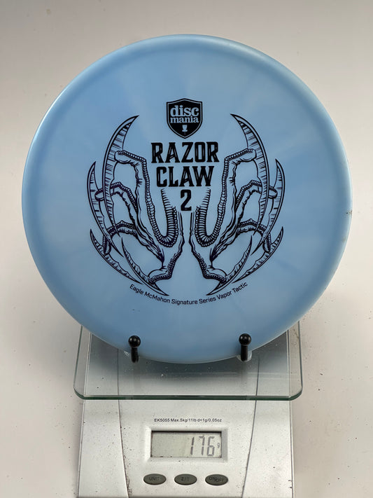 Discmania Vapor Tactic Razor Claw 2 blue Eagle McMahon approach disc
