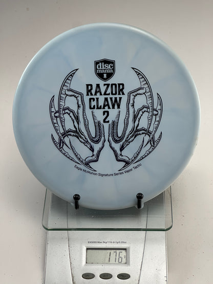 Discmania Vapor Tactic Razor Claw 2 blue Eagle McMahon approach disc