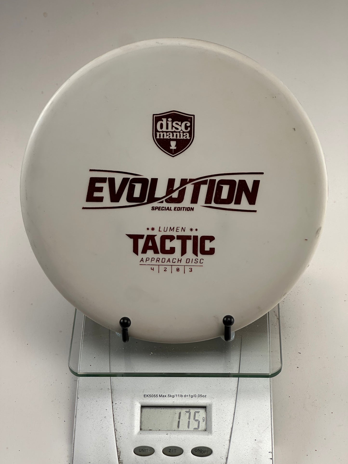 Discmania Lumen Tactic Lumen white Evolution special edition approach disc