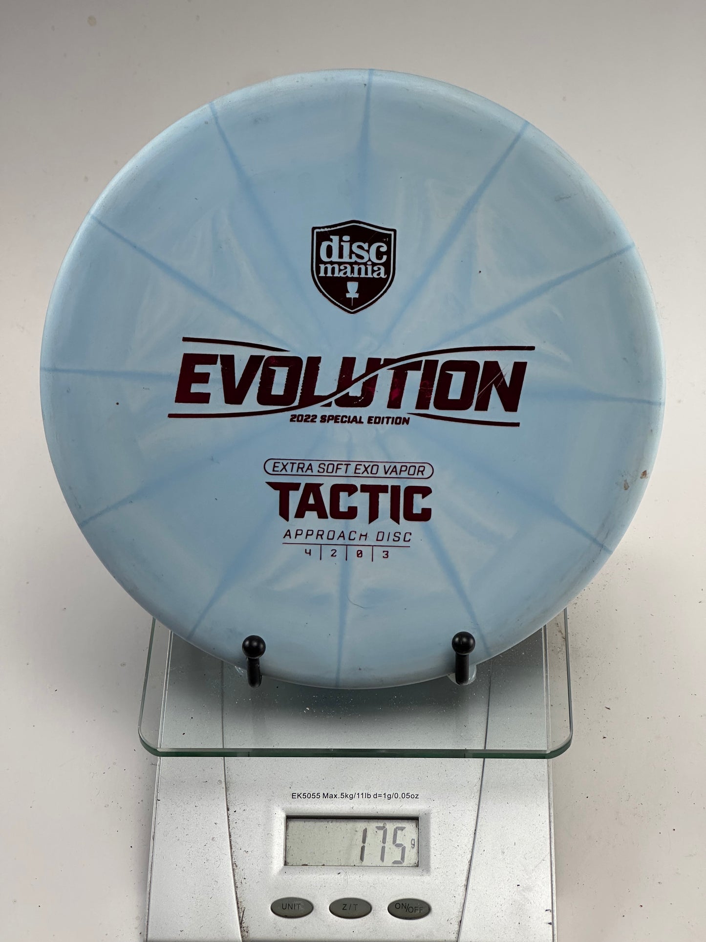 Discmania Extra Soft Exo Vapor Tactic Extra Soft Exo Vapor blue Evolution 2022 Special Edition approach disc