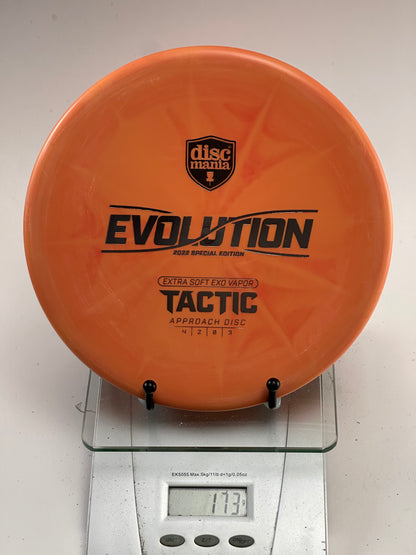 Discmania Extra Soft Exo Vapor Tactic Extra Soft Exo Vapor orange Evolution 2022 Special Edition approach disc