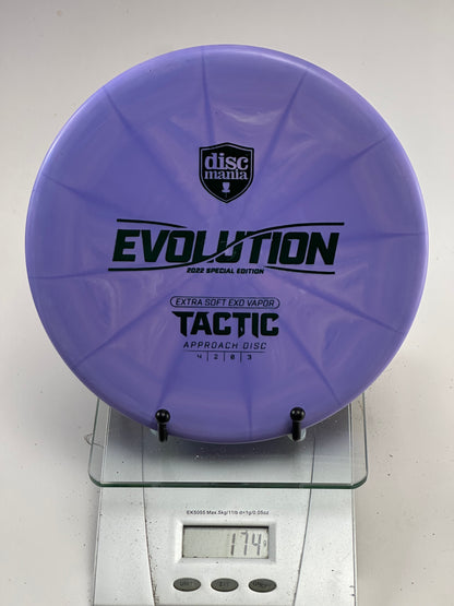 Discmania Extra Soft Exo Vapor Tactic Extra Soft Exo Vapor purple Evolution 2022 Special Edition approach disc