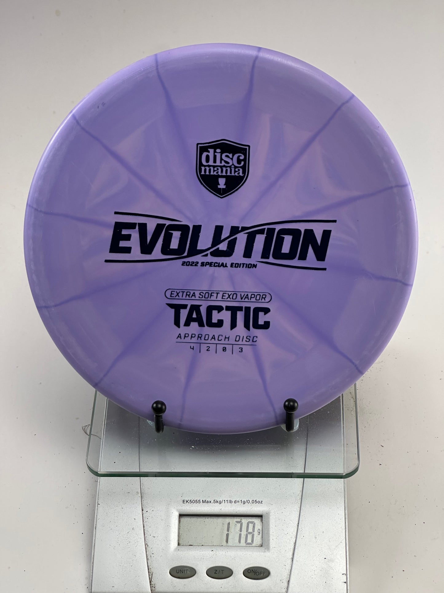 Discmania Extra Soft Exo Vapor Tactic Extra Soft Exo Vapor purple Evolution 2022 Special Edition approach disc