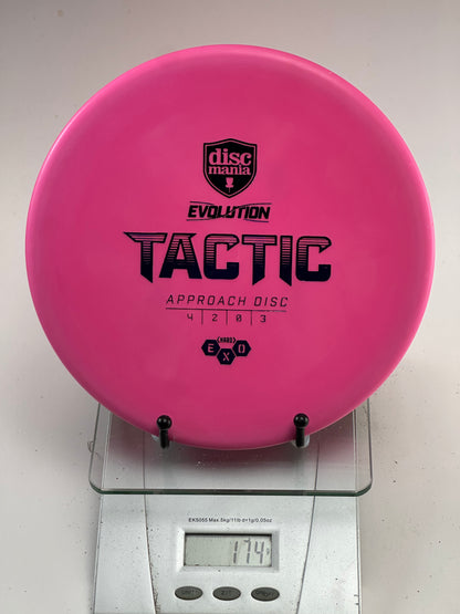 Discmania Exo Hard Tactic Exo Hard pink Evolution approach disc