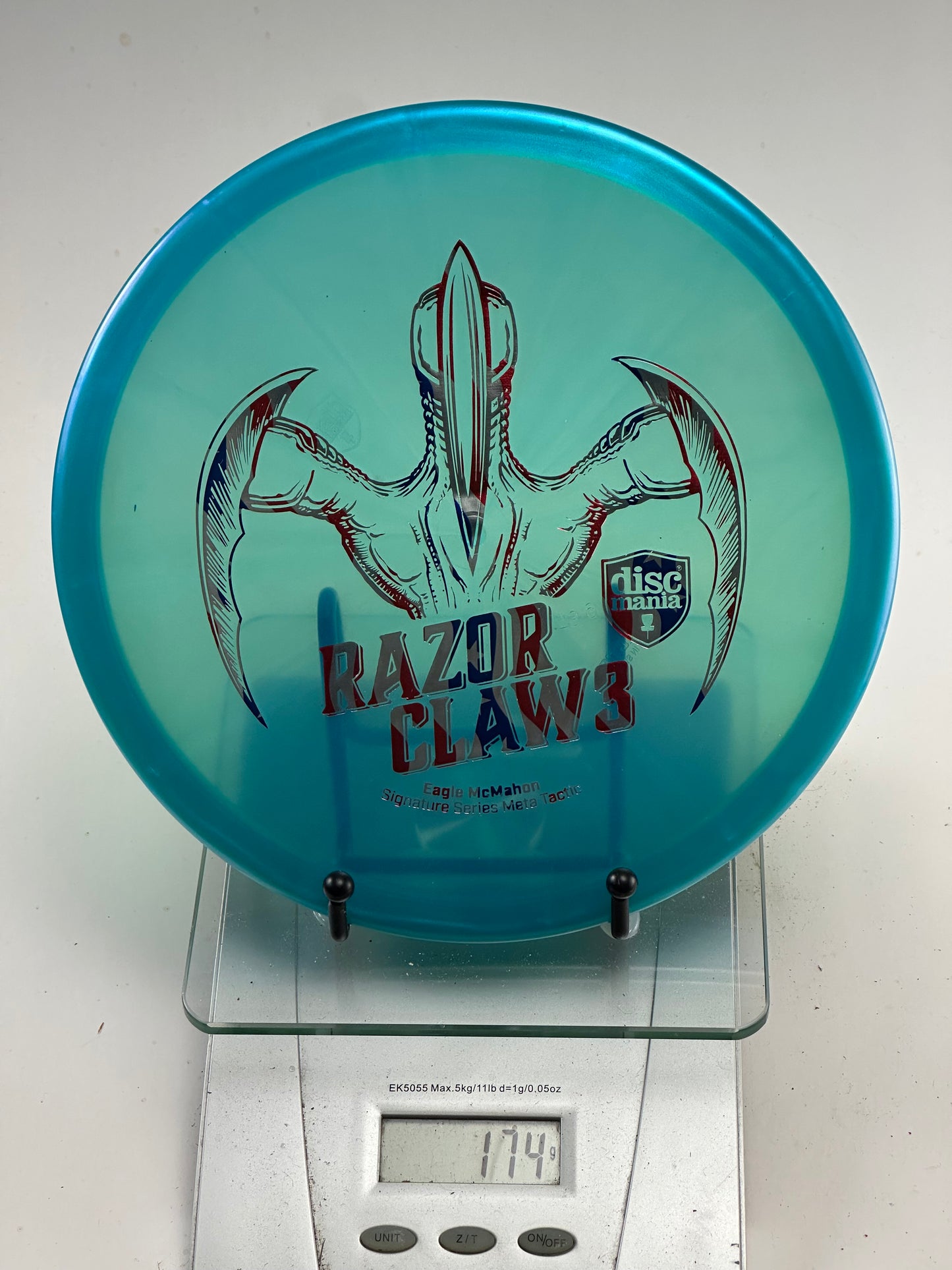 Discmania Meta Tactic Meta blue Razor Claw 3 Eagle McMahon Signature Series
