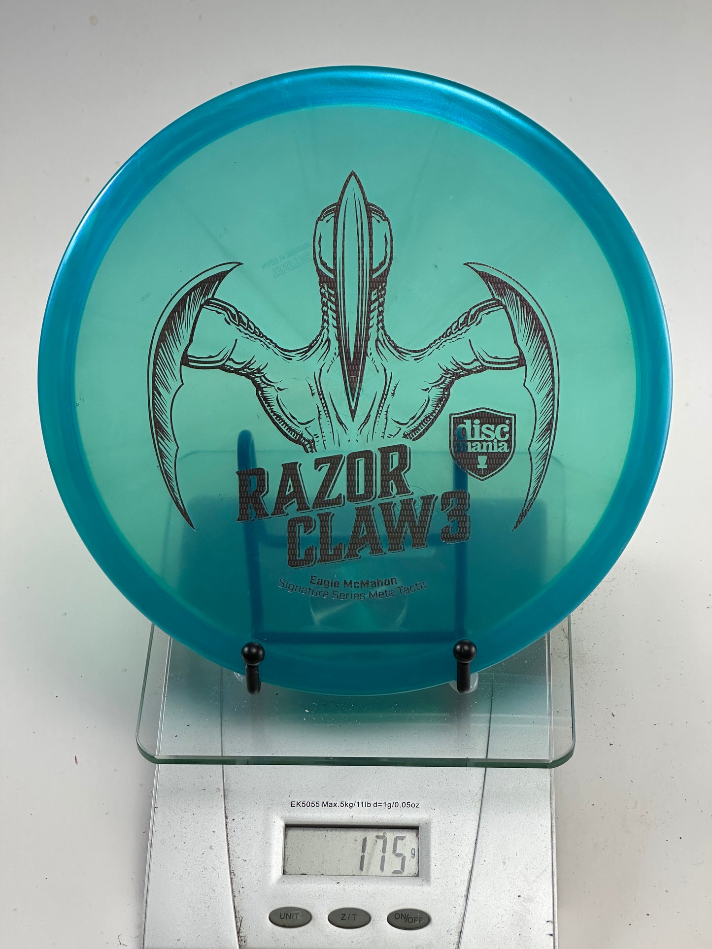Discmania Meta Tactic Meta teal Razor Claw 3 Eagle McMahon Signature Series