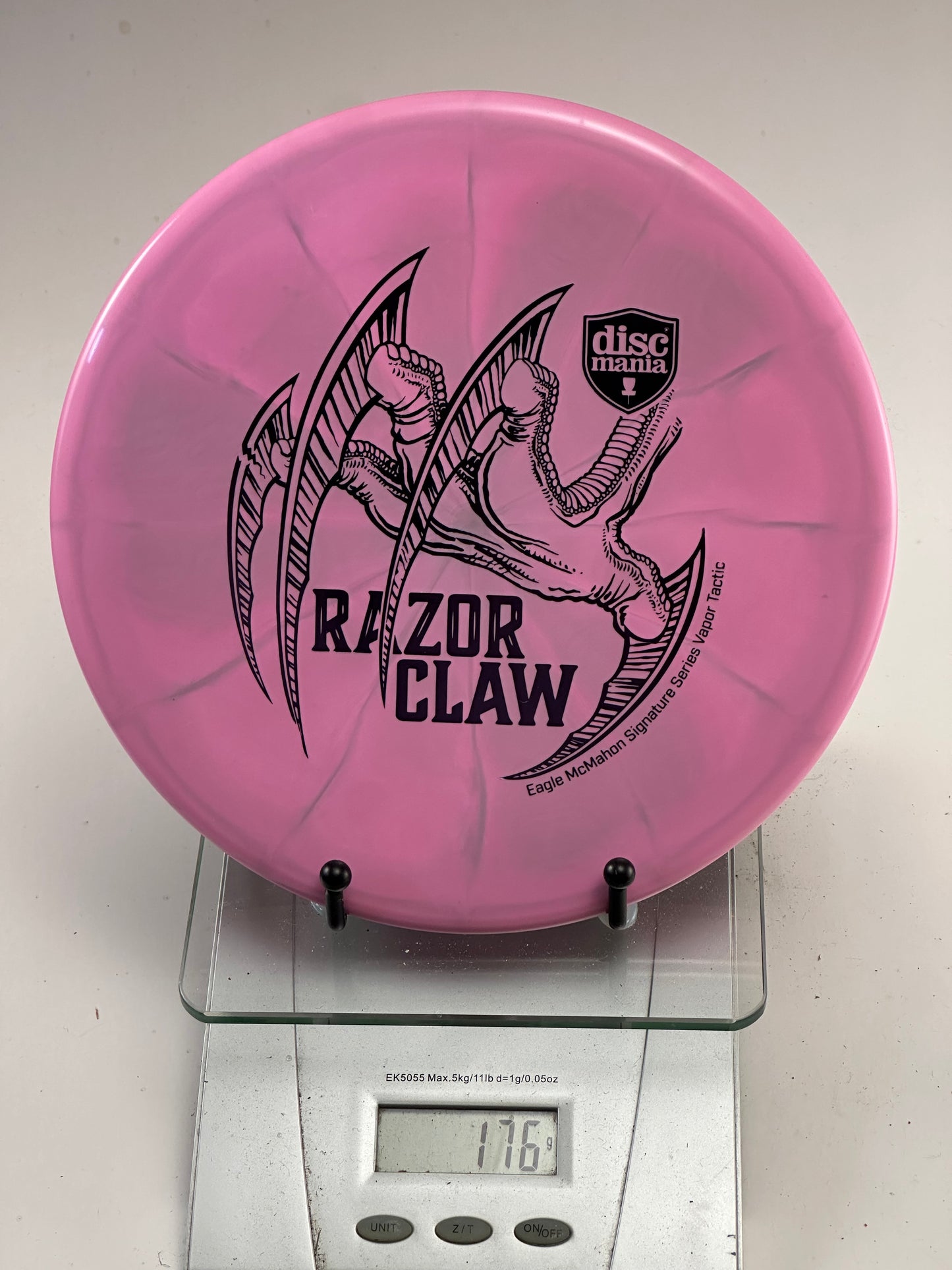 Discmania Vapor Tactic Vapor pink Razor Claw Eagle McMahon Signature Series
