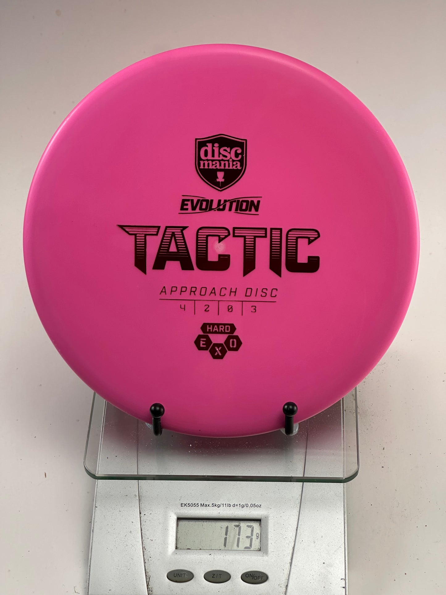 Discmania Exo Hard Tactic Exo Hard pink Evolution approach disc