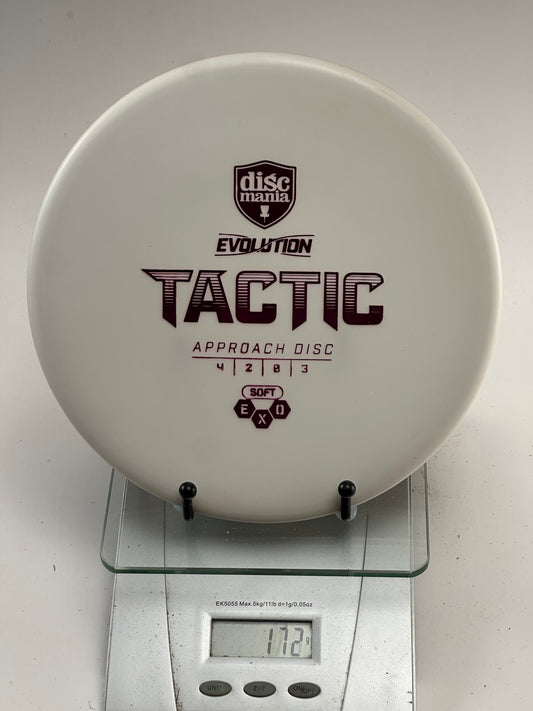 Discmania Exo Soft Tactic Exo Soft white Evolution approach disc