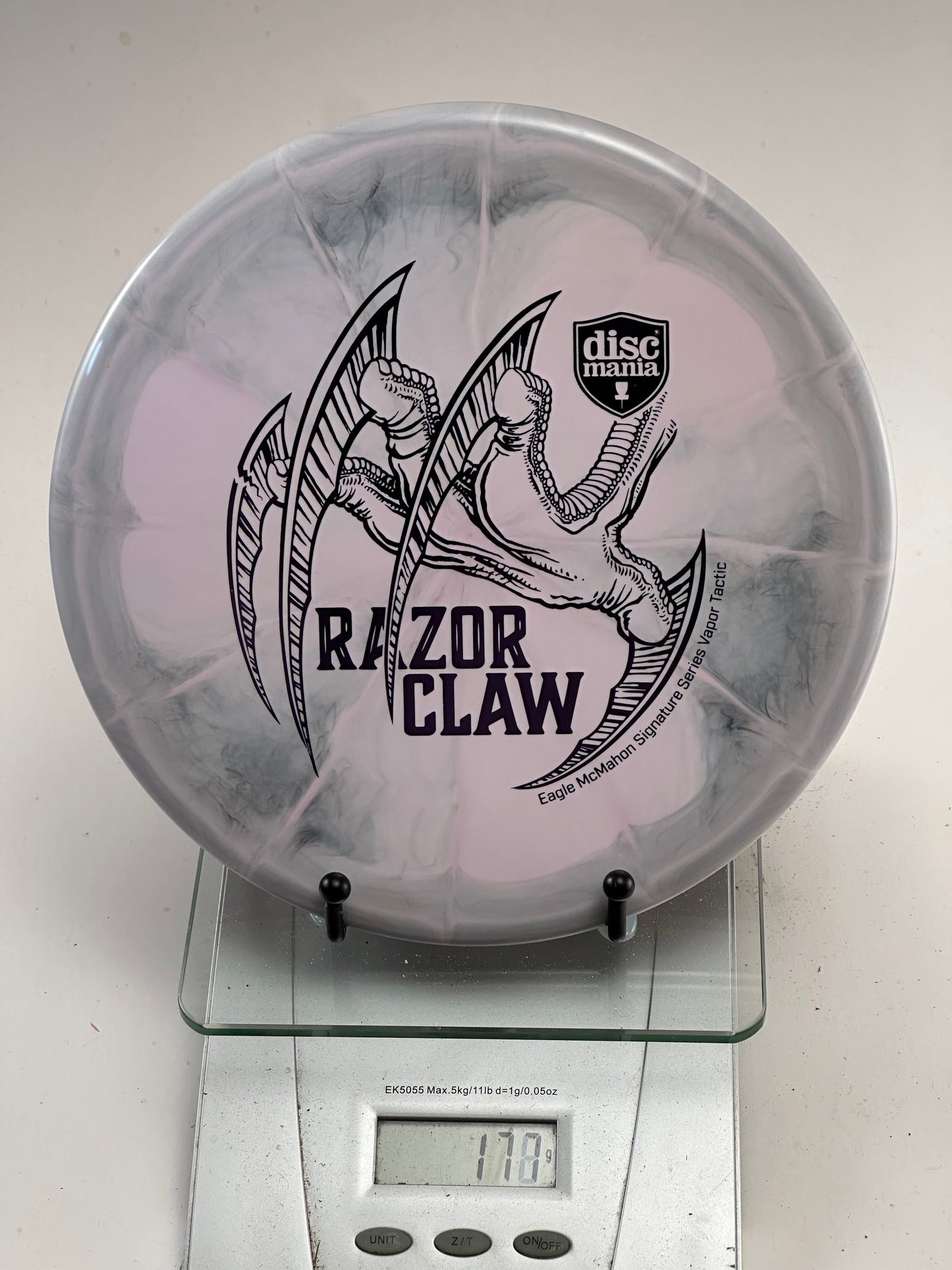 Discmania Vapor Tactic Vapor pink Razor Claw Eagle McMahon Signature Series