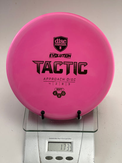Discmania Exo Soft Tactic Exo Soft pink Evolution approach disc