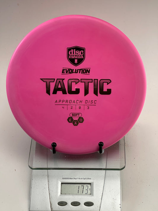 Discmania Exo Soft Tactic Exo Soft pink Evolution approach disc