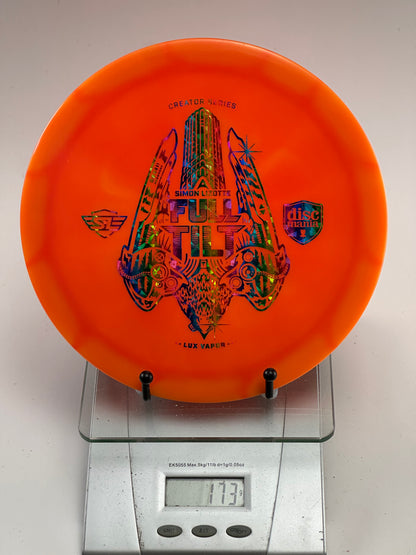 Discmania Lux Vapor Tilt Simon Lizotte Creator Series