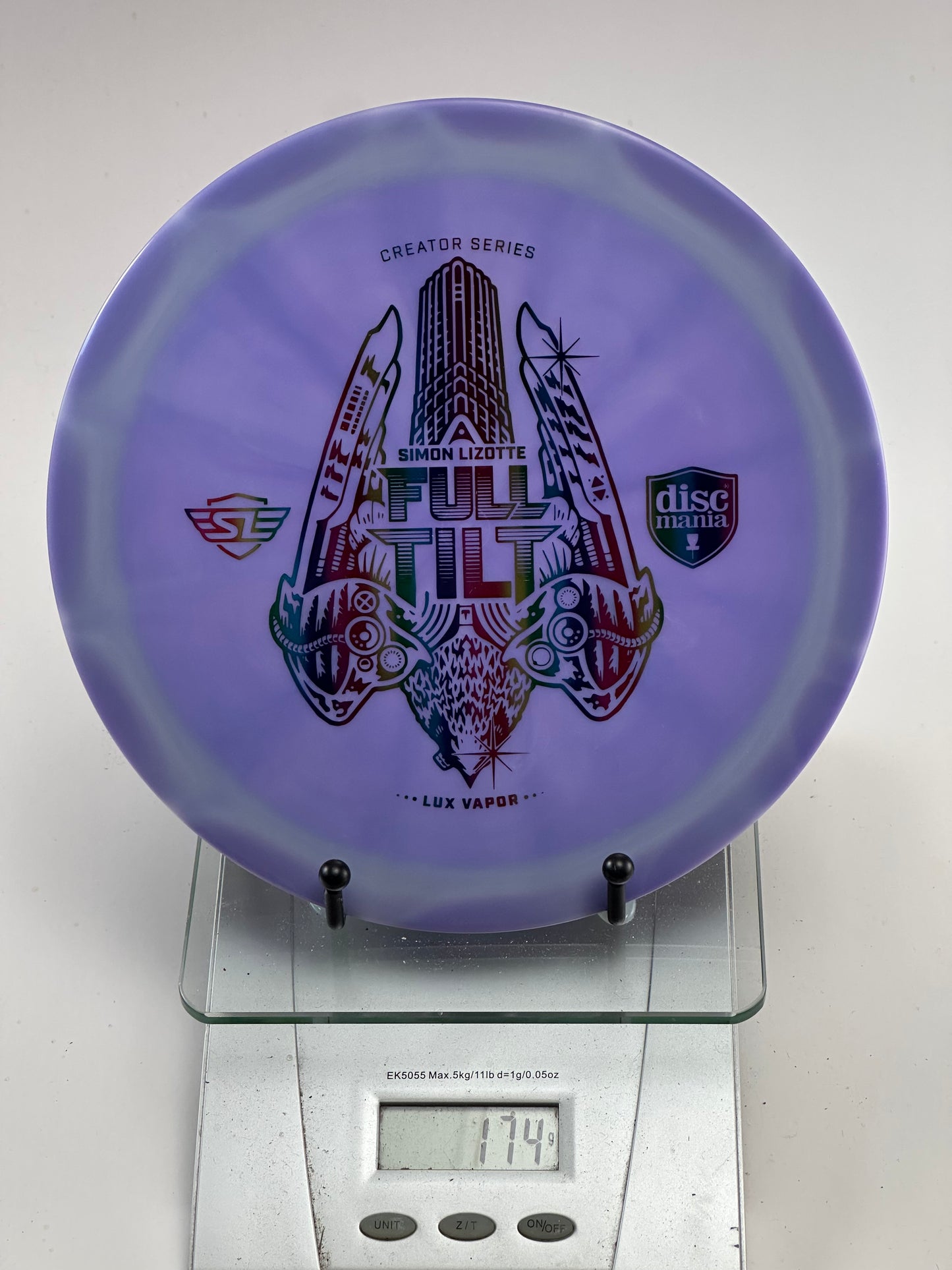 Discmania Lux Vapor Tilt Simon Lizotte Creator Series