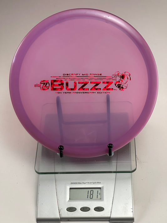 Discraft Buzzz 10 Year Anniversary Elite Z Midrange (Purple, 181g)