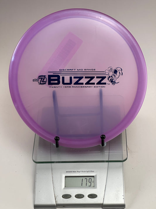 Discraft Buzzz 20 Year Anniversary Elite Z Midrange – Purple 179g