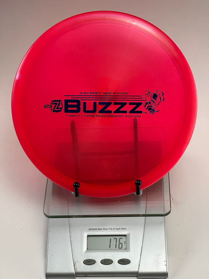 Discraft Buzzz 20 Year Anniversary Elite Z Midrange (Red)