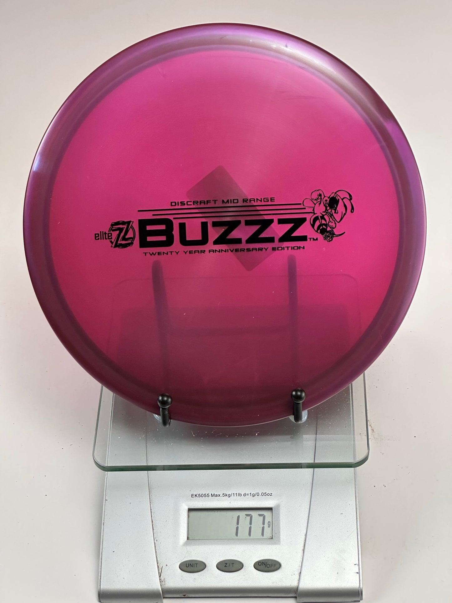 Discraft Buzzz 20 Year Anniversary Elite Z Midrange (Pink, Limited Edition)