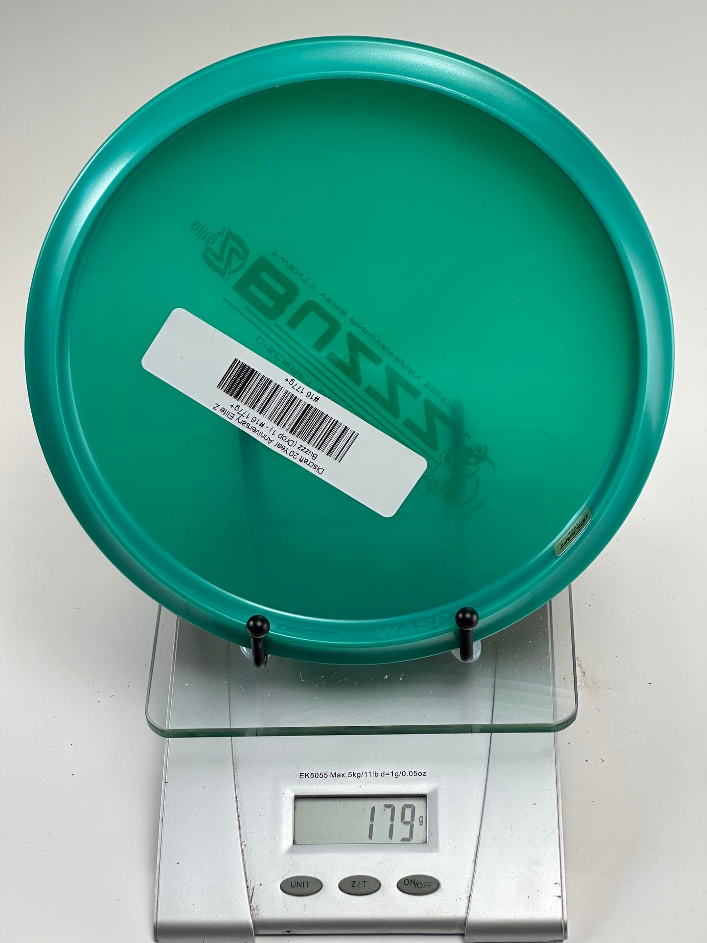 Discraft Buzzz 20 Year Anniversary Elite Z Midrange (Green, Gold Stamp)