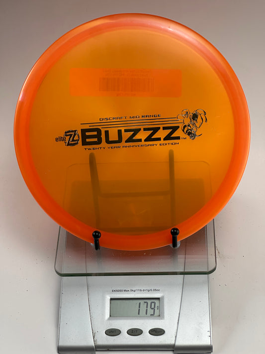 Discraft Buzzz 20 Year Anniversary Elite Z Midrange (179g) - Orange