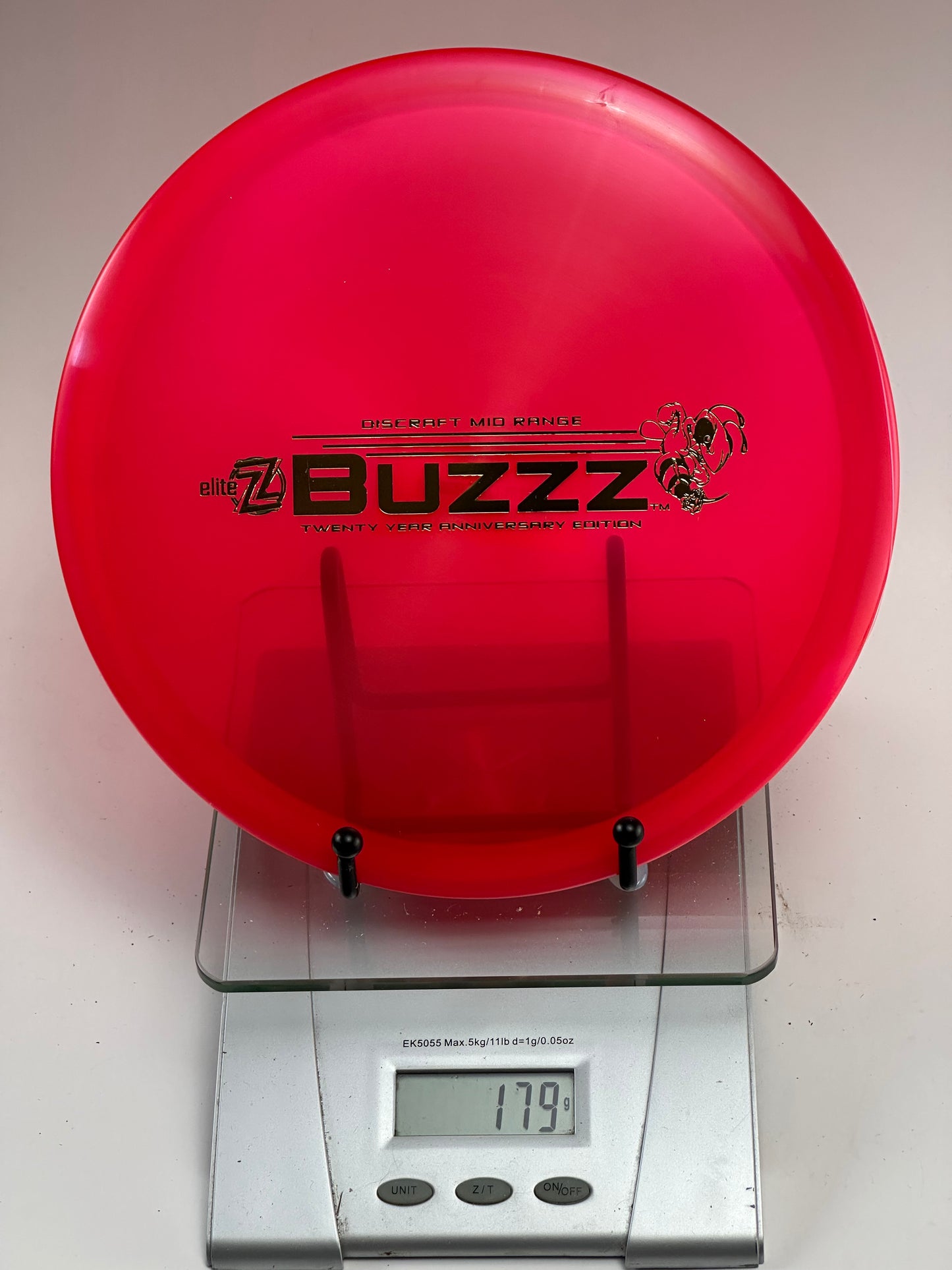 Discraft Buzzz 20 Year Anniversary Elite Z Midrange – Red