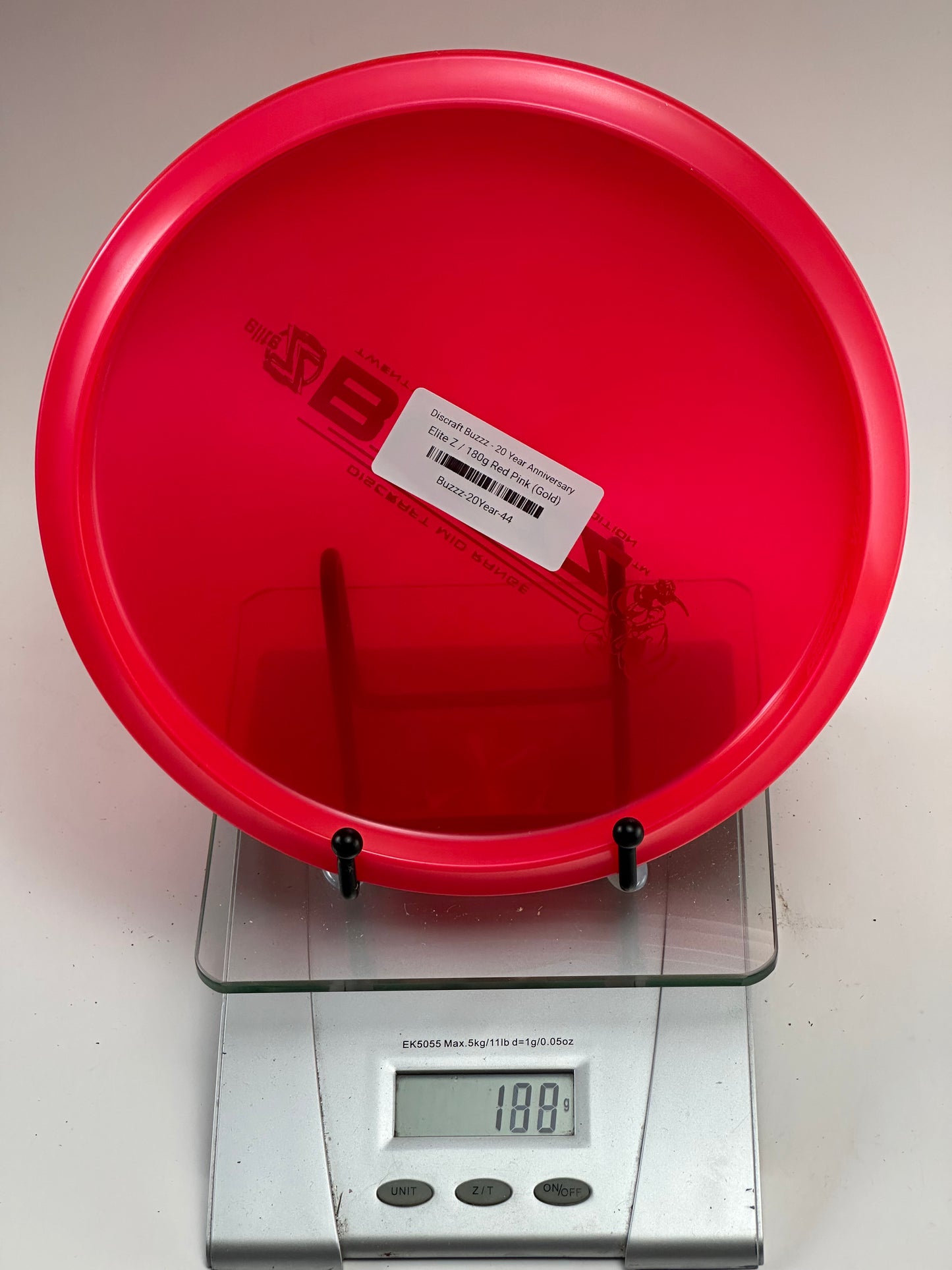 Discraft Buzzz 20 Year Anniversary Elite Z Midrange – Red