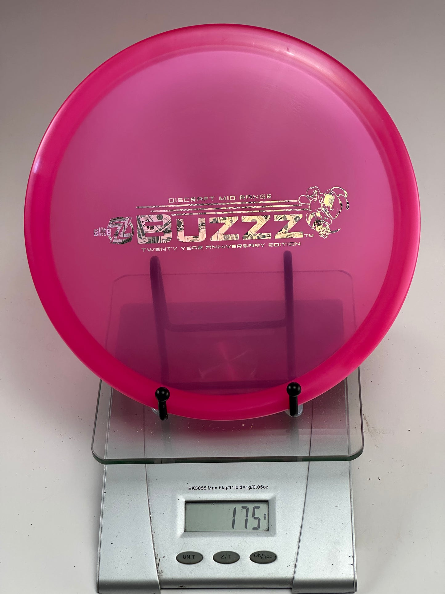 Discraft Buzzz 20 Year Anniversary Elite Z Midrange - Pink